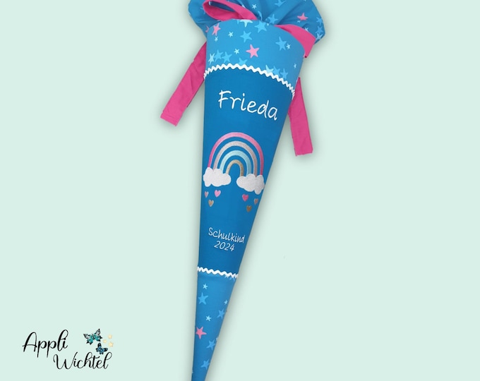 Schultüte Regenbogen passend zum Mermaid Lola Schulranzen