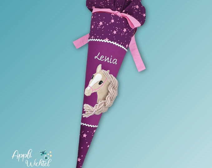 Schultüte mit Pferd passend zum step by step Unicorn Nuala Schulranzen