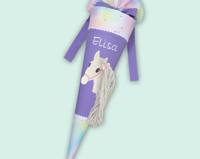 Schultüte Pferd passend zum step by step Butterfly Luna Schulranzen