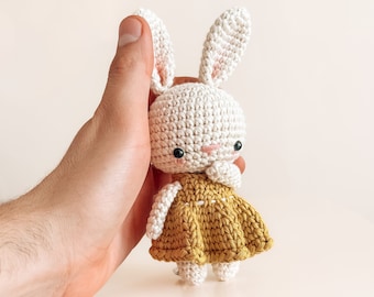 Pack conejos | 5 diseños | Patrón de crochet | EN-SP