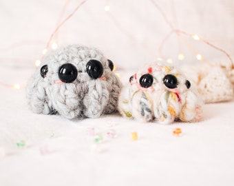 The mini spiders | Crochet pattern | ENGLISH - SPANISH