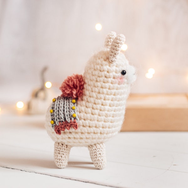 Llama | patrón de crochet | spanish/español