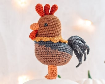 CHICKEN PACK | Patterns | Rooster - Polish Hen - Creole Hen | Spanish - English