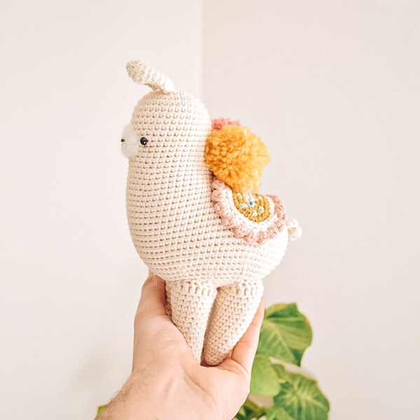 La llama | Patrón de crochet | Español