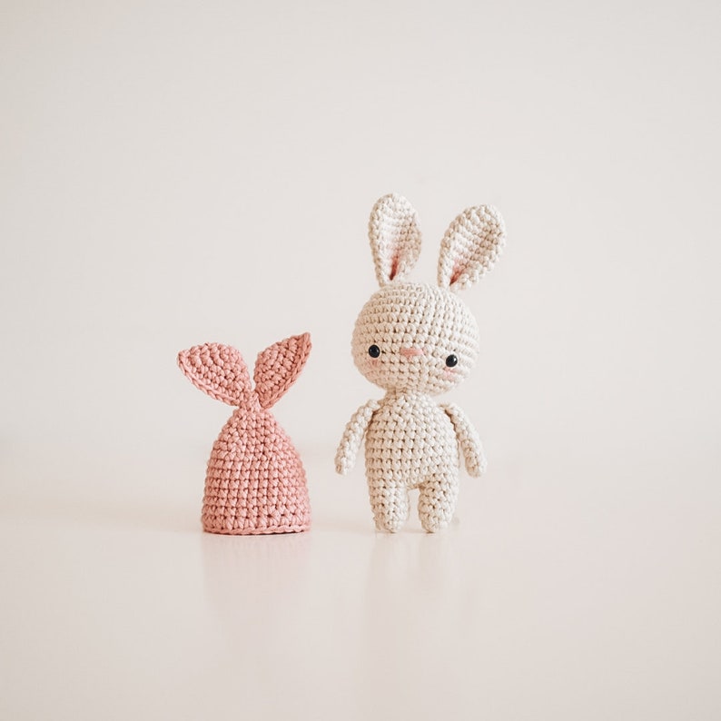 Pack conejos 5 diseños Patrón de crochet EN-SP IT imagen 6