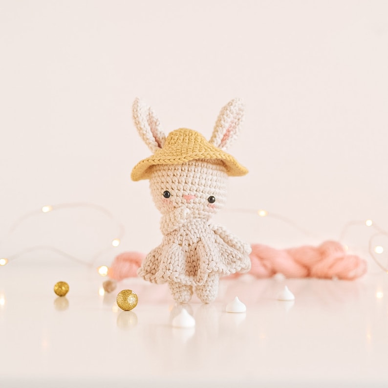 Rabbit pack 5 designs Crochet pattern EN-SP-IT image 5