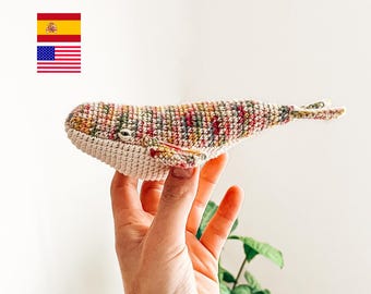 Benaiga, the whale | Crochet pattern | ESP - ENG