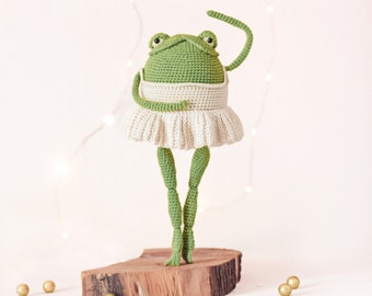 BAUDILIO, the toad | Crochet pattern | EN - SP