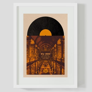 New Order Concert Print The Long Room, Trinity College Dublin 2019 image 3