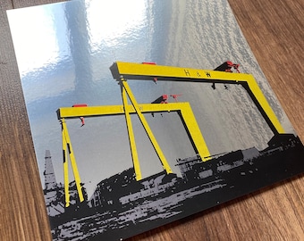 Belfast Metallic Print; Samson & Goliath