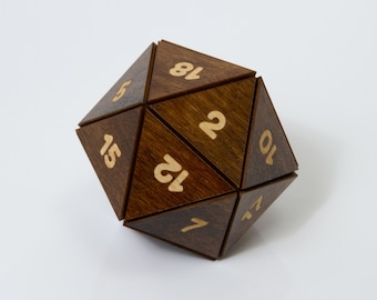 dLUX JUMBO Dice 81mm D20