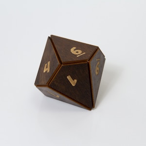 dLUX JUMBO Dice D10 Percentile (Single Digit)