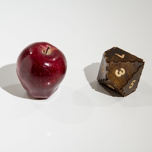 Classic JUMBO Wood D10 Percentile Dice (Single Digit) for RPGs