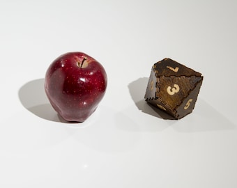 Classic JUMBO Wood D10 Percentile Dice (Single Digit) for RPGs