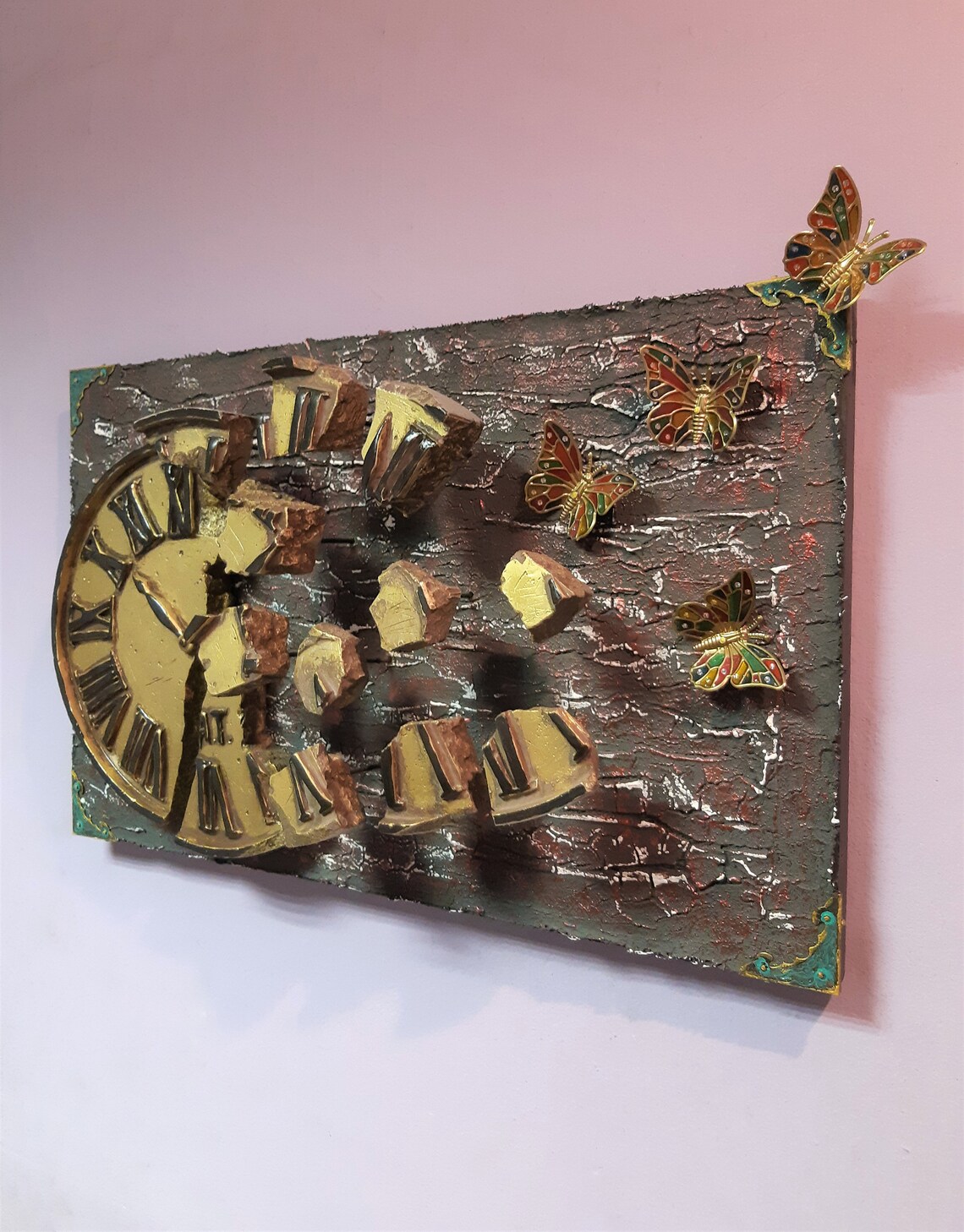 Fantasy wall decor Surreal wall art Mens office decor Etsy