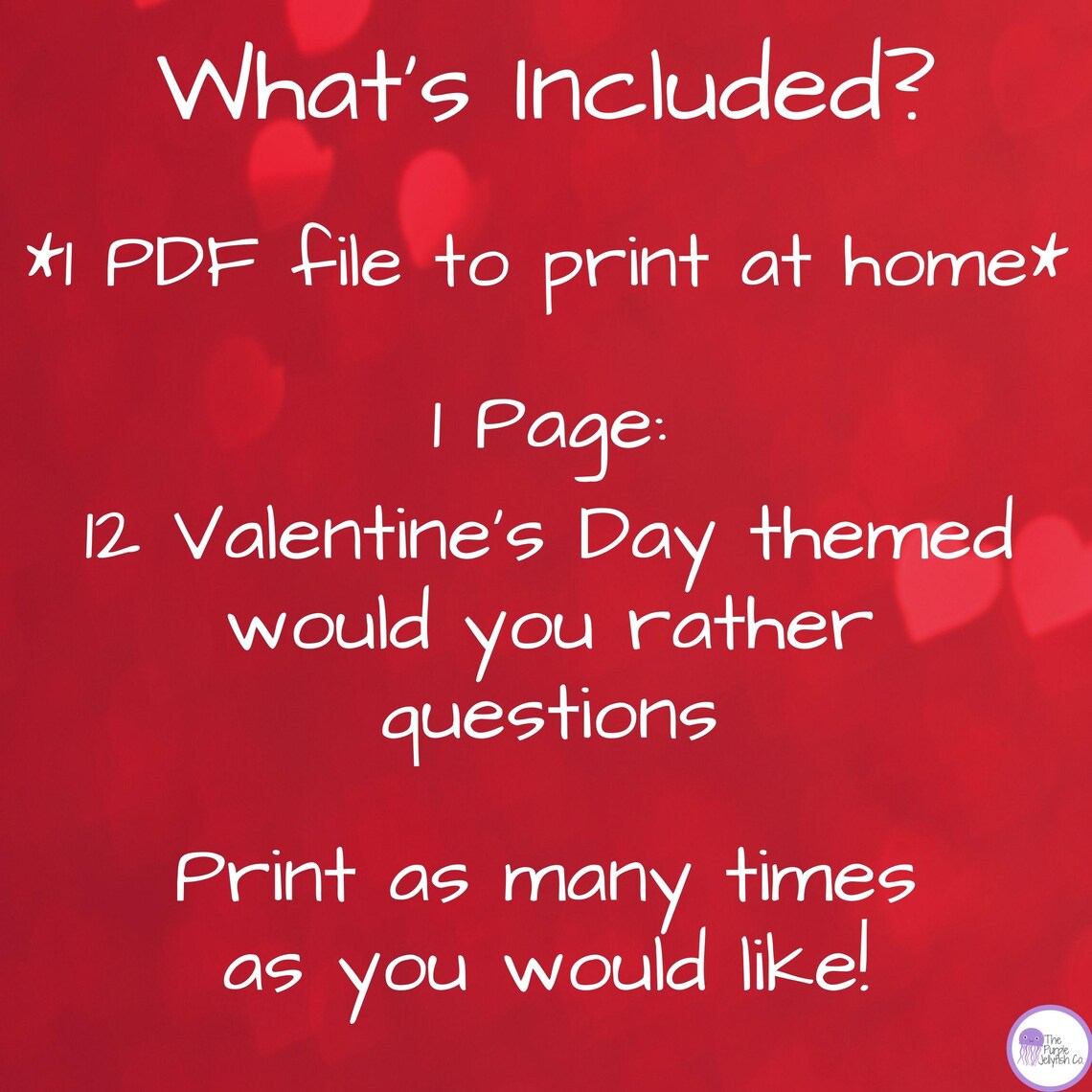 Would You Rather Valentine's Day Game, Printable Valentines Activity ...