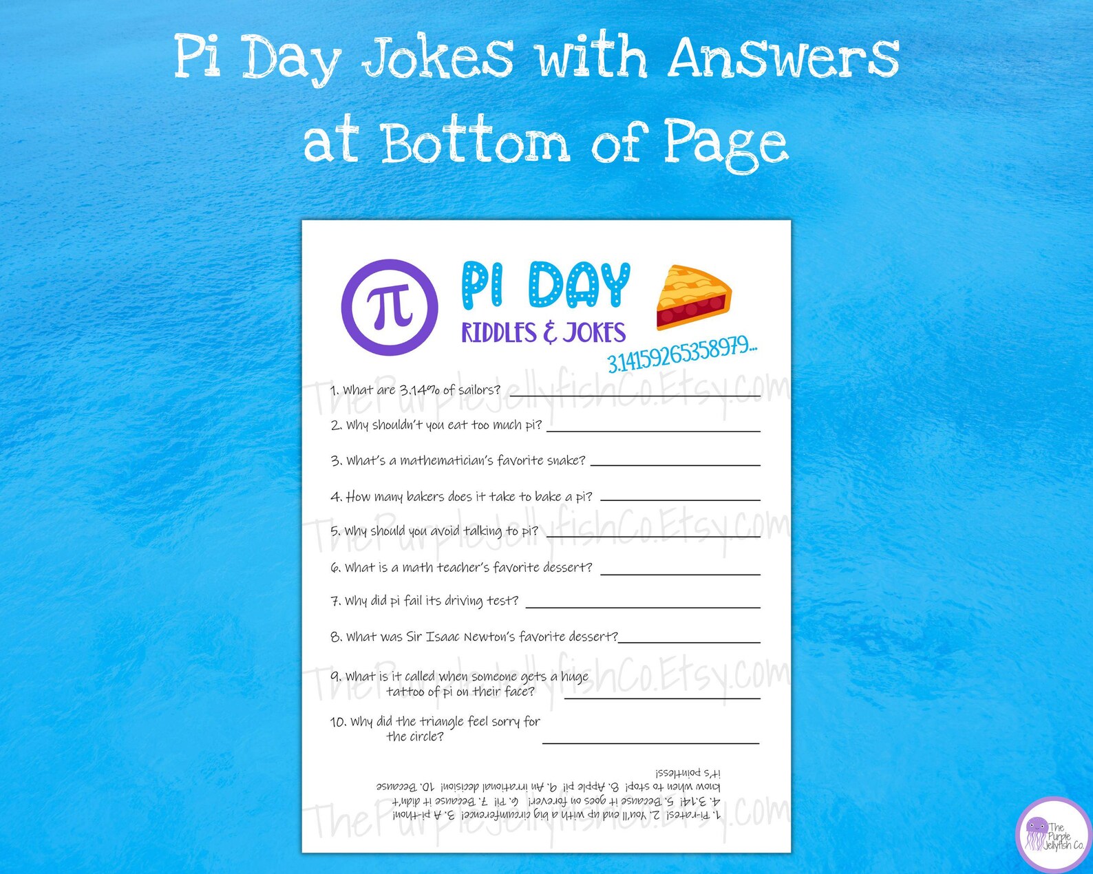 Pi Day Game Bundle, Pi Day Activities for Kids, Pi Day Party Ideas, Fun ...