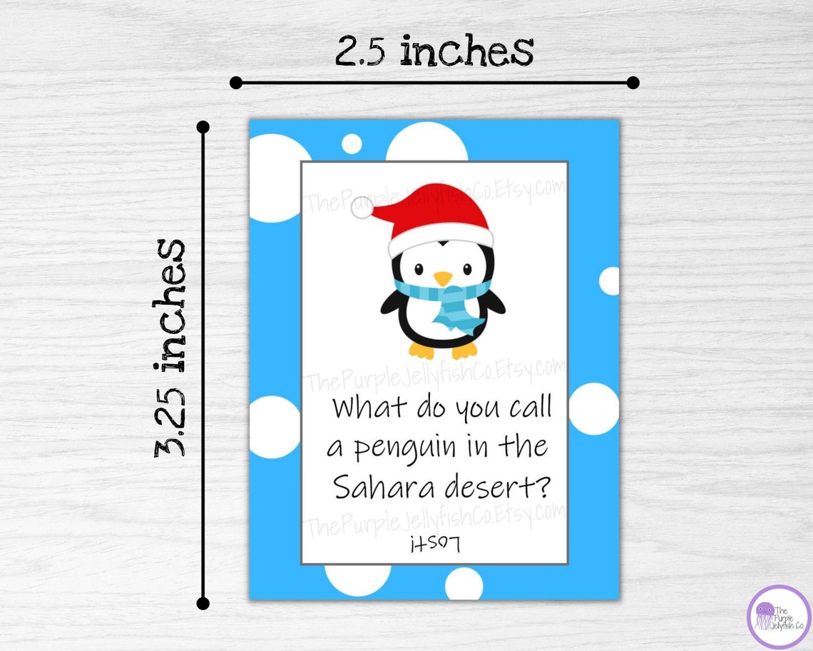 Printable Lunch Box Notes for Kids, Winter Lunch Box Jokes, Lunchbox