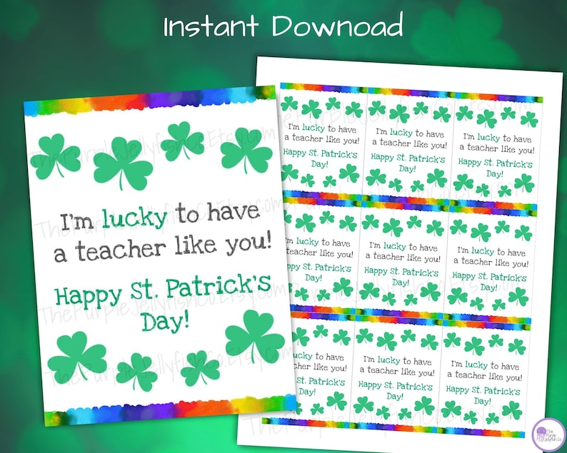 st paddys day gift card