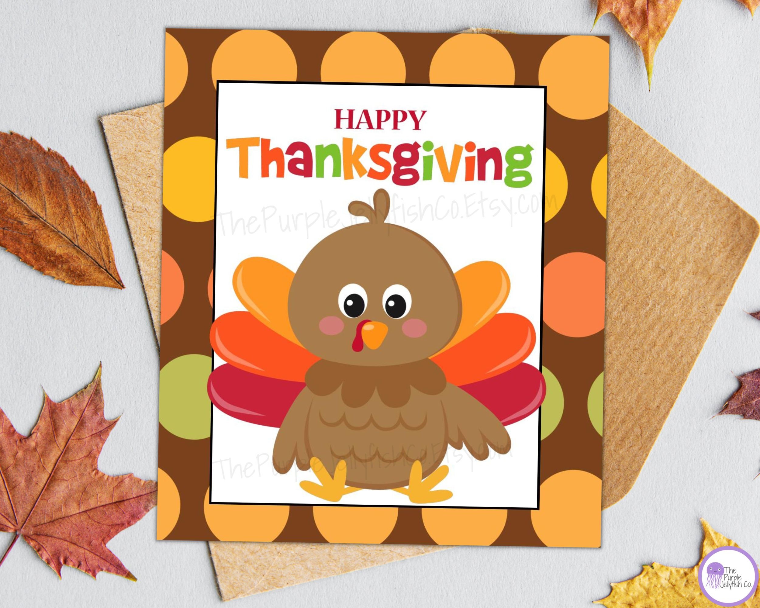Turkey Tag Email Thanksgiving Gift Tag Printable, Happy Thanksgiving Card, Thanksgiving ...