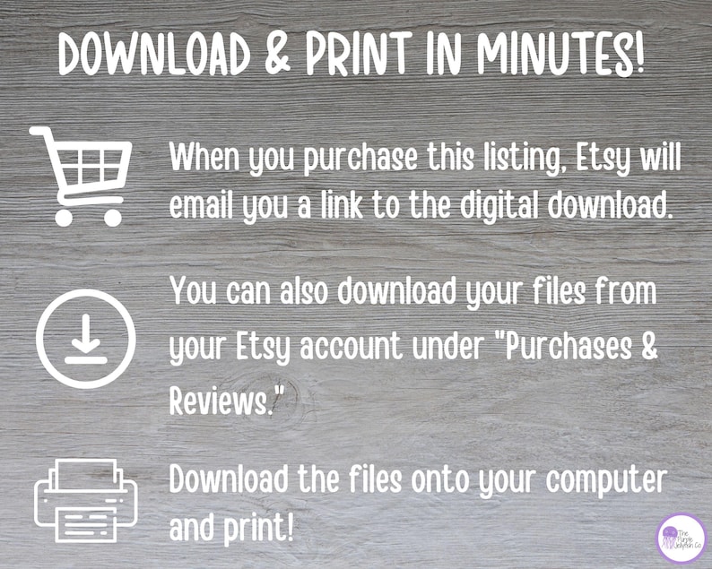 digital download, instant download.