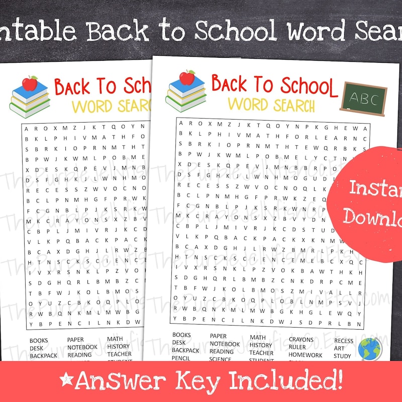 Word Search Puzzle Football - Etsy