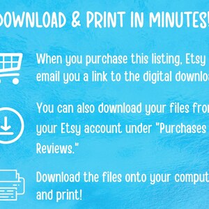 digital download instructions, instant download instructions.