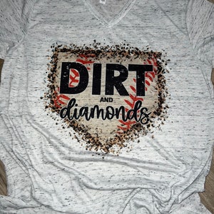 Dirt and Diamonds • Baseball Shirt • Baseball Mom • Baseball Fan