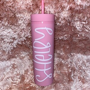 Vaso mate personalizado • Vaso mate acrílico • Vaso de nombre • Vaso mate • Regalos personalizados • Vasos con nombre