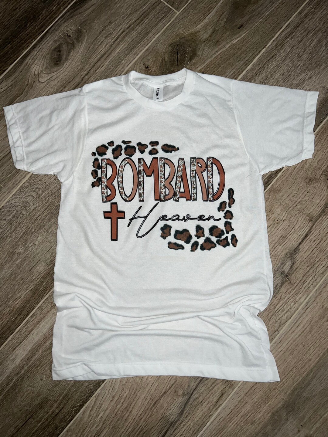 Bombard Heaven Floral Design Cheetah Print Floral Font Etsy