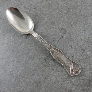 Souvenir Spoon INDIANA 1881 ROGERS A1 99049