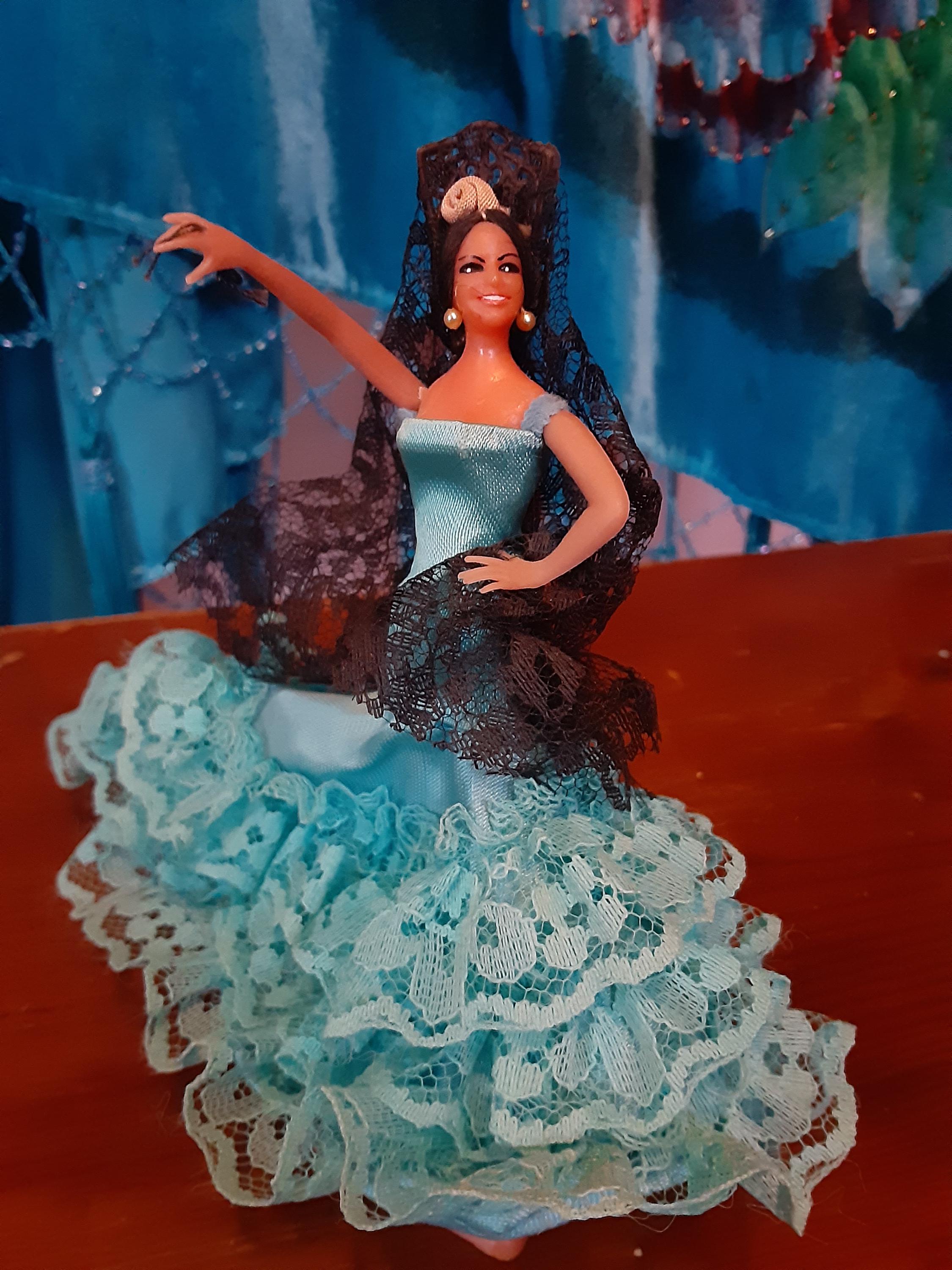 sale☆ニューヨーク画家　フラメンコ Flamenco Dancer Figurine - Etsy