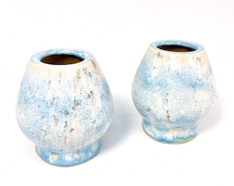 Handmade Ceramic Matcha Whisk Holder – Chasen Stand, Japanese Tea Ceremony Accessories, Sea Salt Glaze