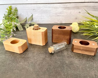 Mini Keepsake Urn, Wood Urn, Cremation Urn, Mini Urn, Small Urn, Natural Walnut Urn, Custom Keepsake Urn, In Loving Memory, Remembrance Gift