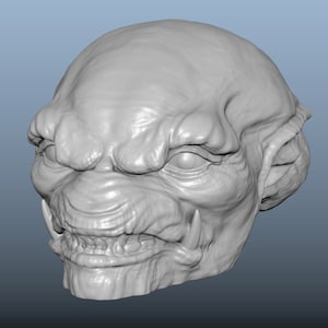 Halloween Candy Bowl STL, 3D Printed Pumpkin Head Bowl, Pumpkin Digital Download, 3D Candy Bowl, 3d Print STL