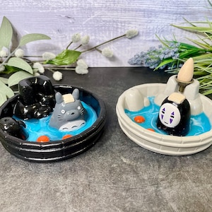 ジブリ　陶器製お香立て ドーム型 Ghibli incense - Etsy 日本