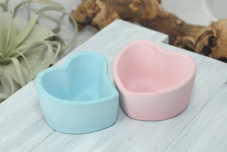 Beton Herz Form Luftpflanze & Saft Pflanzer klein Hochzeit | Etsy