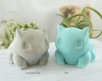 Succulent Planter, Medium Bulba Concrete Succulent Planter, Office Decor, Home Decor, Modern Planter, Unique Planter, Planter Pot