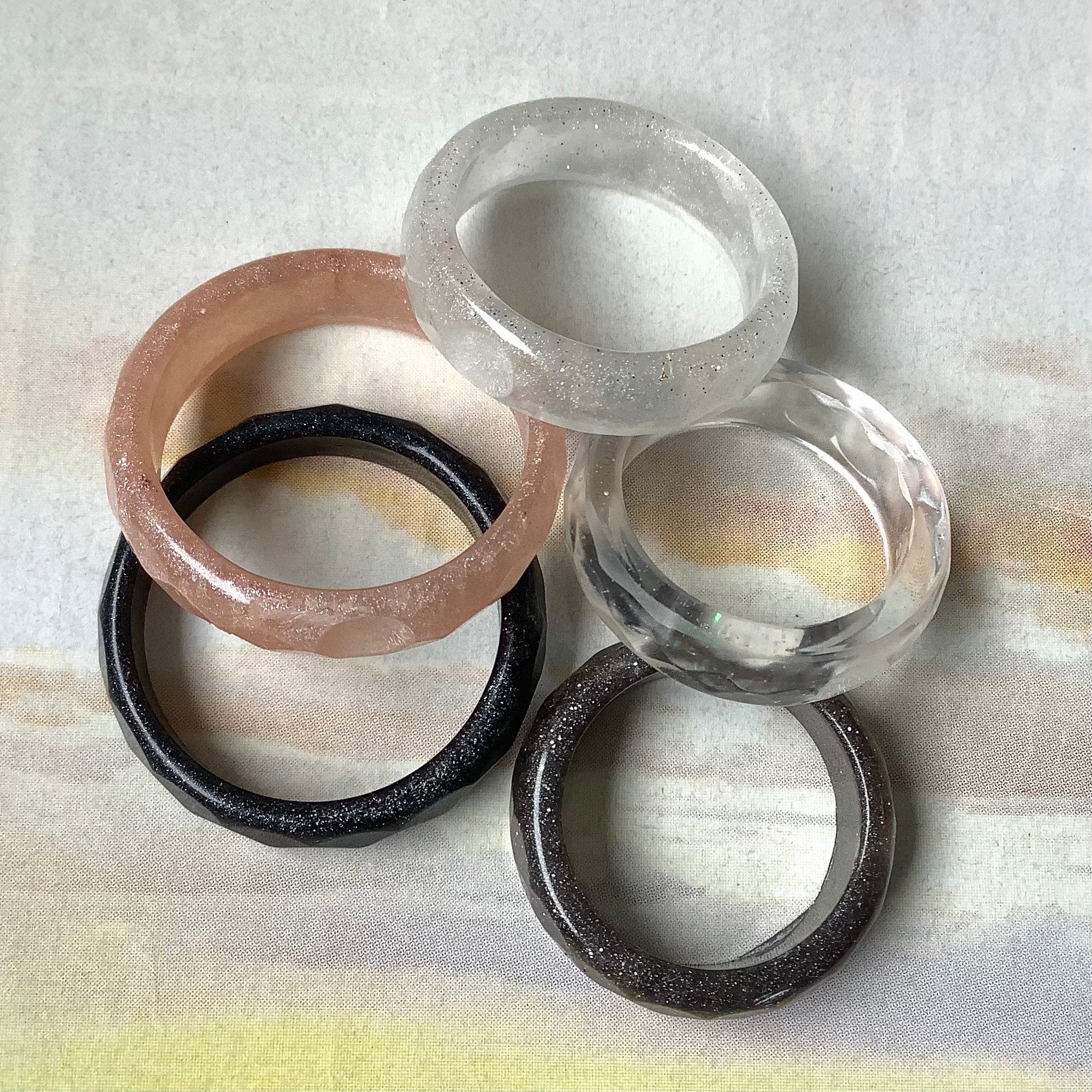 Resin Ring Blanks for Gemstone Nuggets and Cabochons Resin Etsy