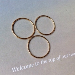 Skinny 14k Gold Filled Stacking Ring ,thin Gold Filled Stacking Rings ...