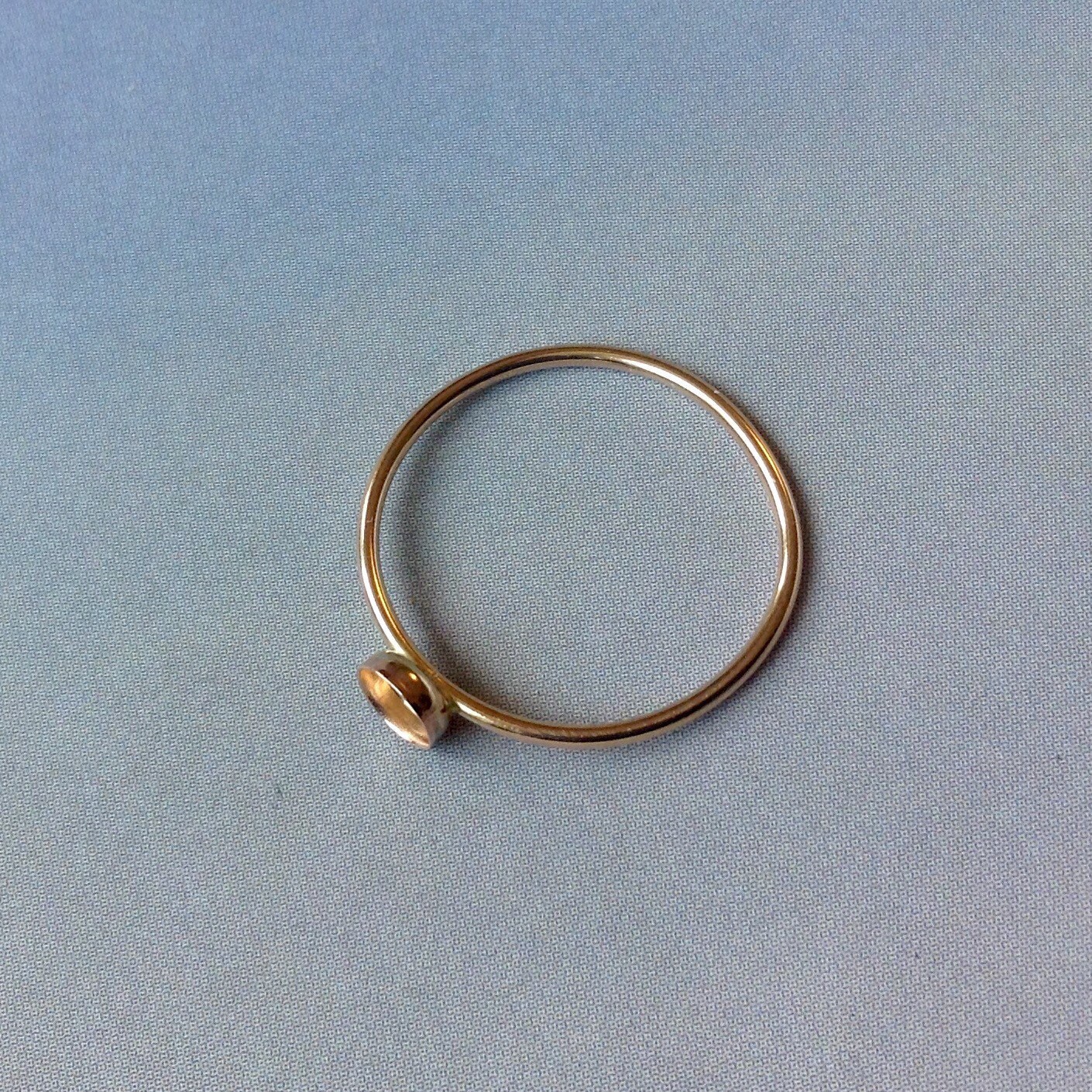 thumbnail image 2 of Solid Sterling Silver Ring Blanks – Stamped S925 – Fits 4mm & 5mm Stones – US Sizes 6.5–10 2 of 5