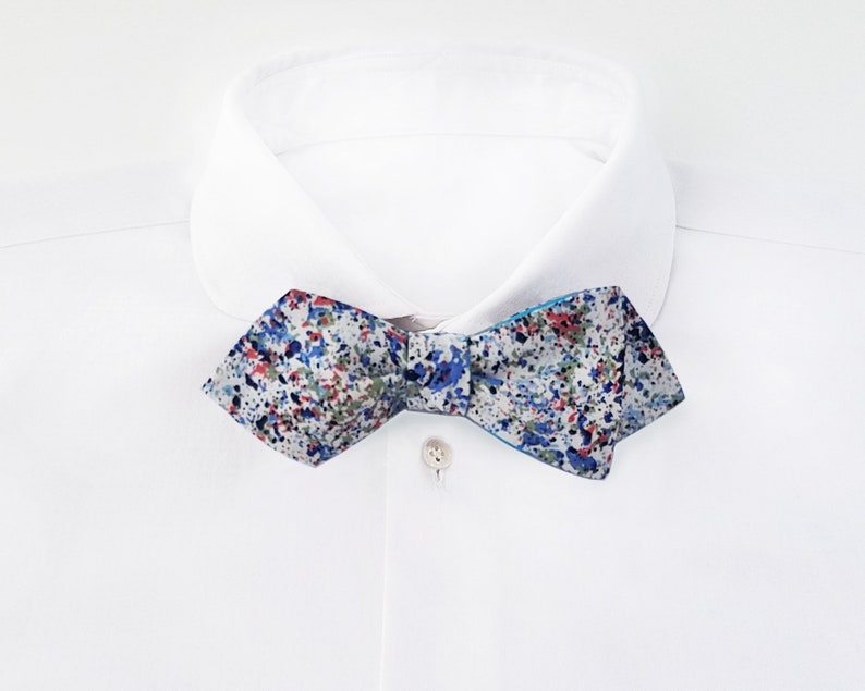 Bow Tie Pattern Pdf Self Tie Bow Tie Sewing Patterns Diamond Etsy