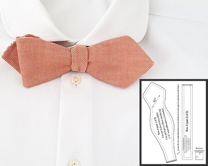 Diy Bow Tie Patterns Bow Tie Tutorial How to Classic/tuxedo - Etsy