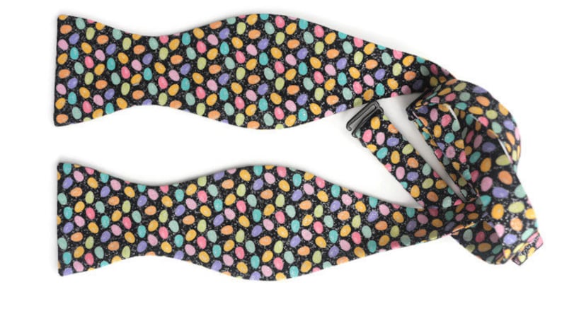 Bow tie sewing pattern, Mens bow tie pattern, Self tie bow tie, Adult bow tie image 6