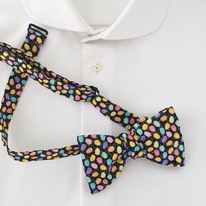 Bow tie sewing pattern, Mens bow tie pattern, Self tie bow tie, Adult bow tie image 3
