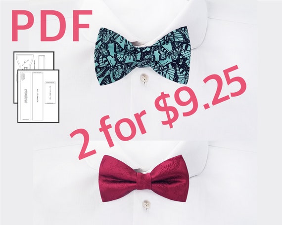 Mens bow tie pattern outlet