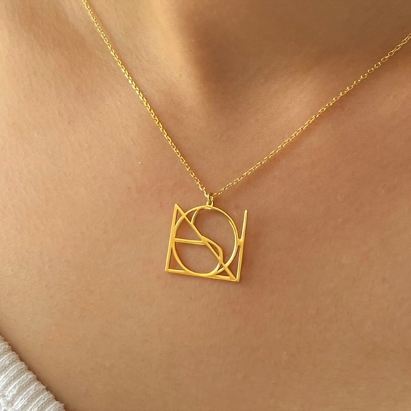 Personalized Handmade Women Gold Name Necklace,  Minimalist Mothers day Gifts for Her,  Personalized Gift for Women Who has everything