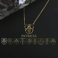 Personalized Name Necklace, Name Logo Necklace,  Gift for Her,  Personalized Gifts for women , One of a kind Gift , Secret Name Necklace