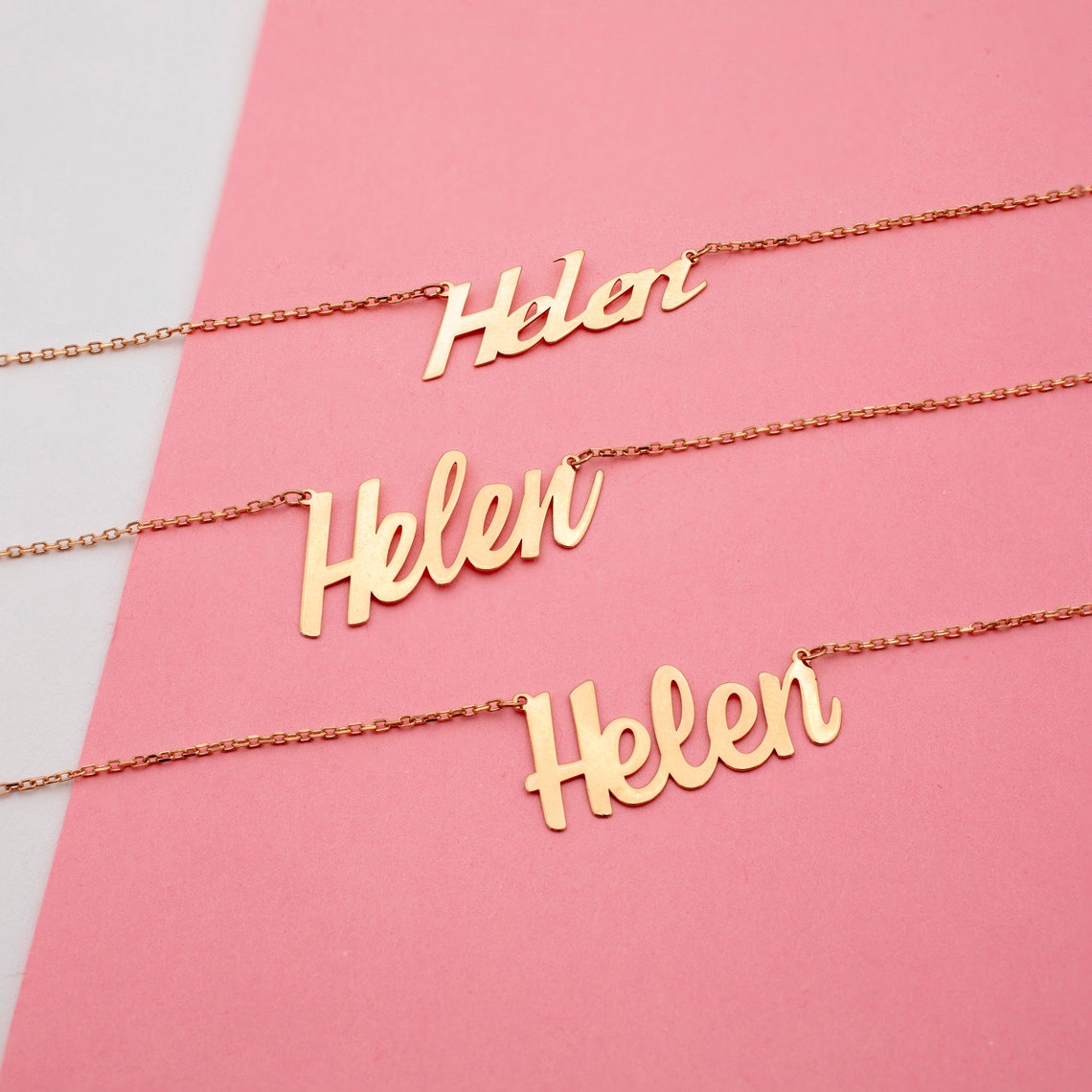 Name Necklace Personalized Personalized Necklace name Etsy