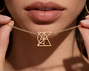 Graduation gift name necklace in white or 14k gold, custom name initials date option